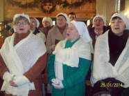  - Kolędowanie w kosciołach p.w. św. Katarzyny i p. w. św. Jerzego w Goleniowie 06 .01.14r., w Komarowie i Borzysławcu 26.01.14r. u - zdjęcie nr 2